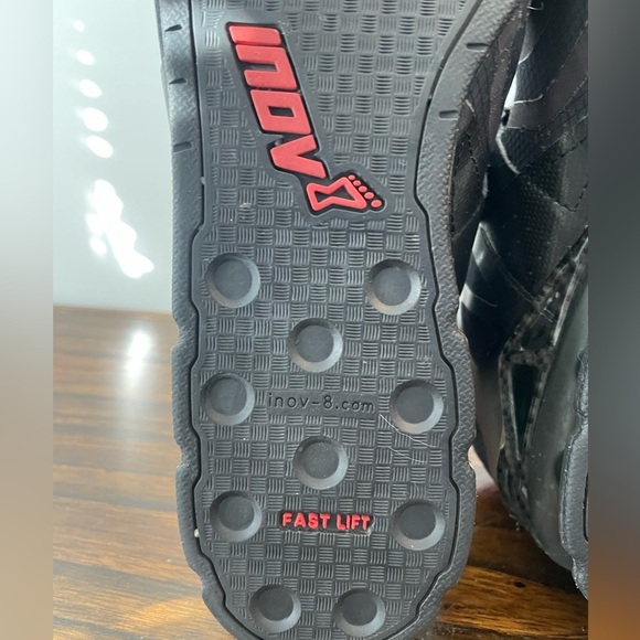 Inov-8, Fast Lift 225, mens 11.5, MetaFlex, black and red weightlifting shoes - Picture 9 of 12